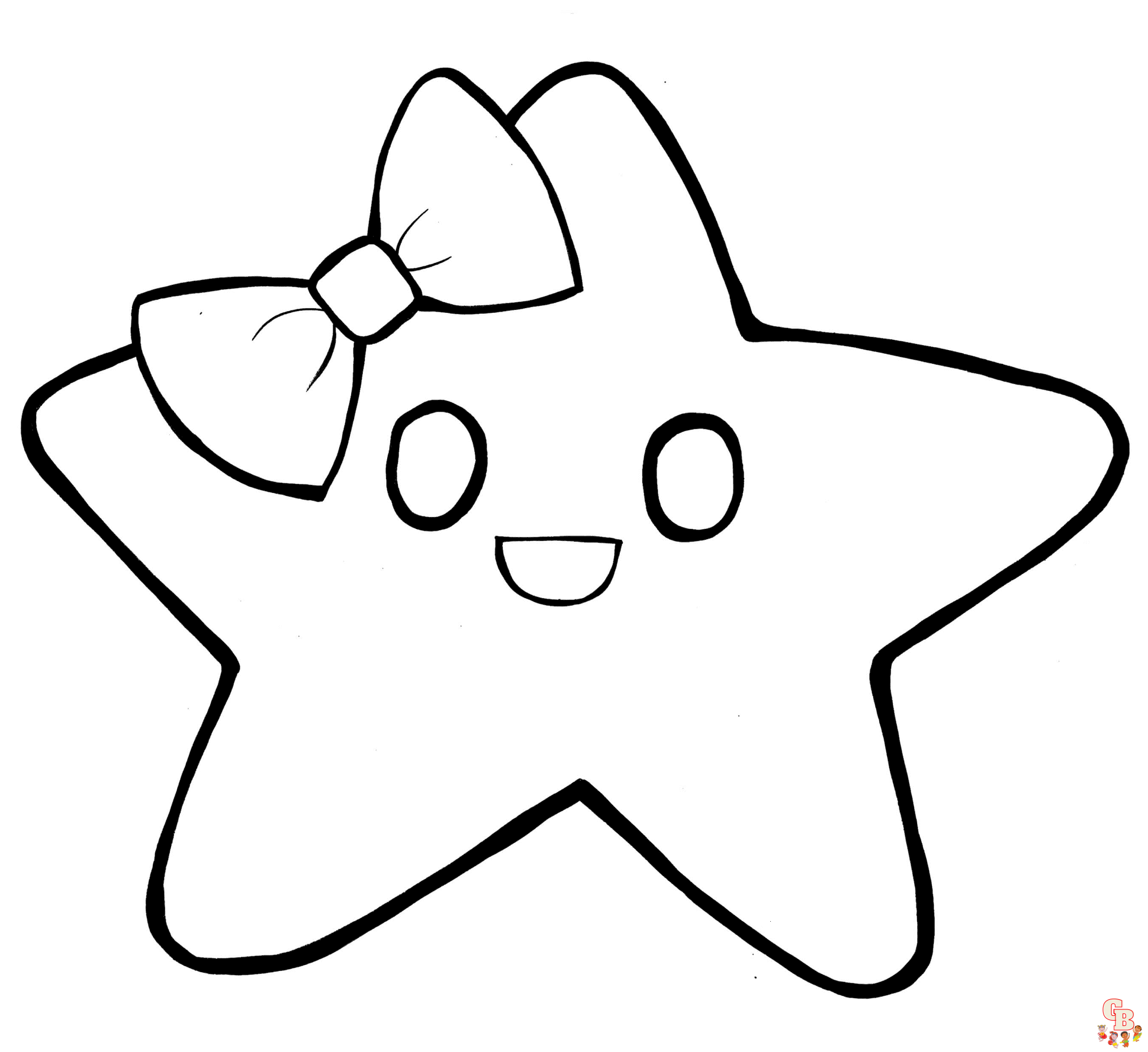Coloring fun with cute stars coloring pages for free