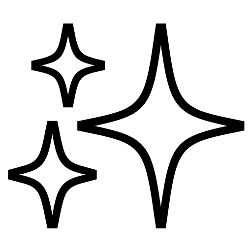 Sparkle emoji png cutout