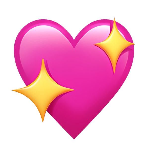 What do the heart emojis mean