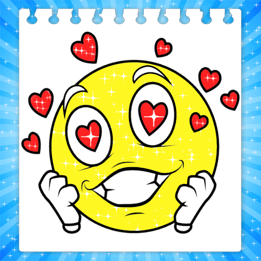 Glitter coloring book emojiappstore for android