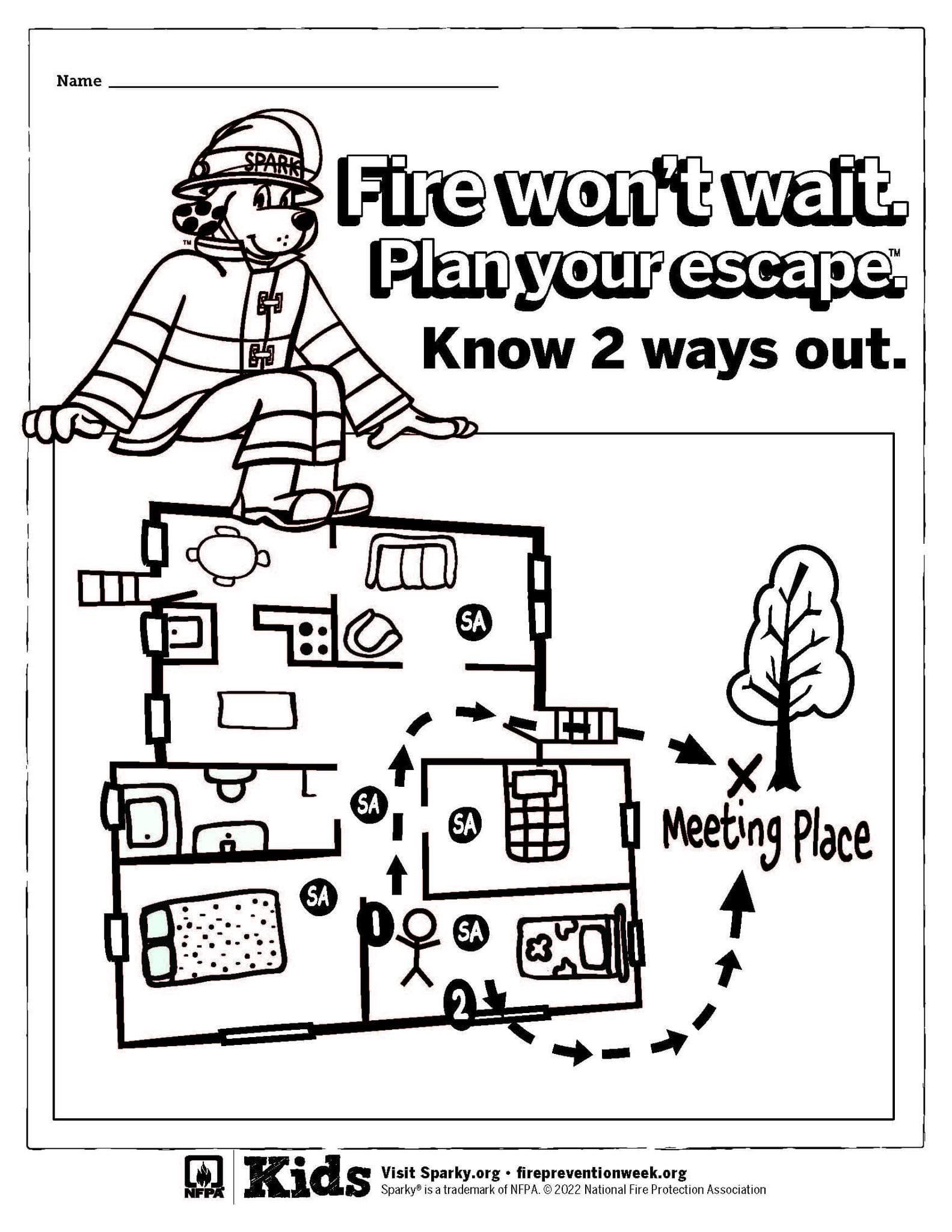 Tulsa fire dept on x happy national coloring day please share all of sparky the fire dogs coloring pages with your kiddos and share their masterpieces with us excited to see all
