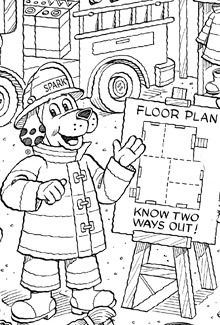 Hidden firestation picture puzzle fire safety fire safety preschool picture puzzles