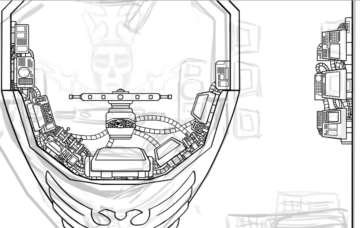 Vicnedel art on x work in progress im obsessively drawing more screens puters and buttons httpstcokayjtquyx x