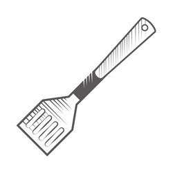 Spatula sketch vector images over