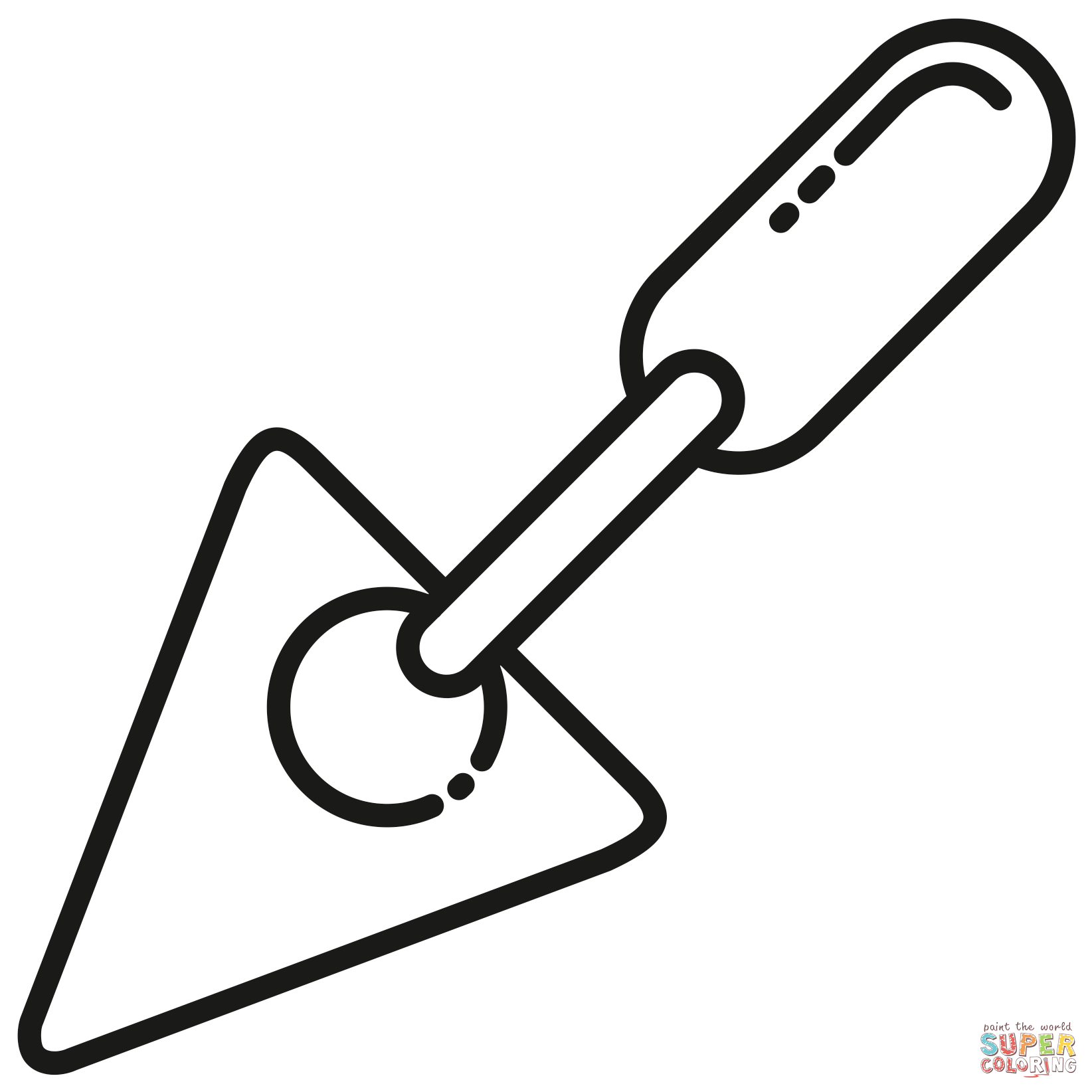 Spatula coloring page free printable coloring pages