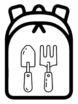 School bag gardening coloring pages no prep art sub plan by nitin sharma