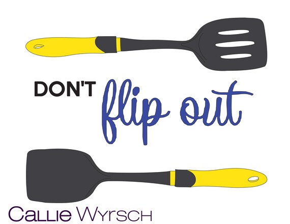 Dont flip out single coloring page