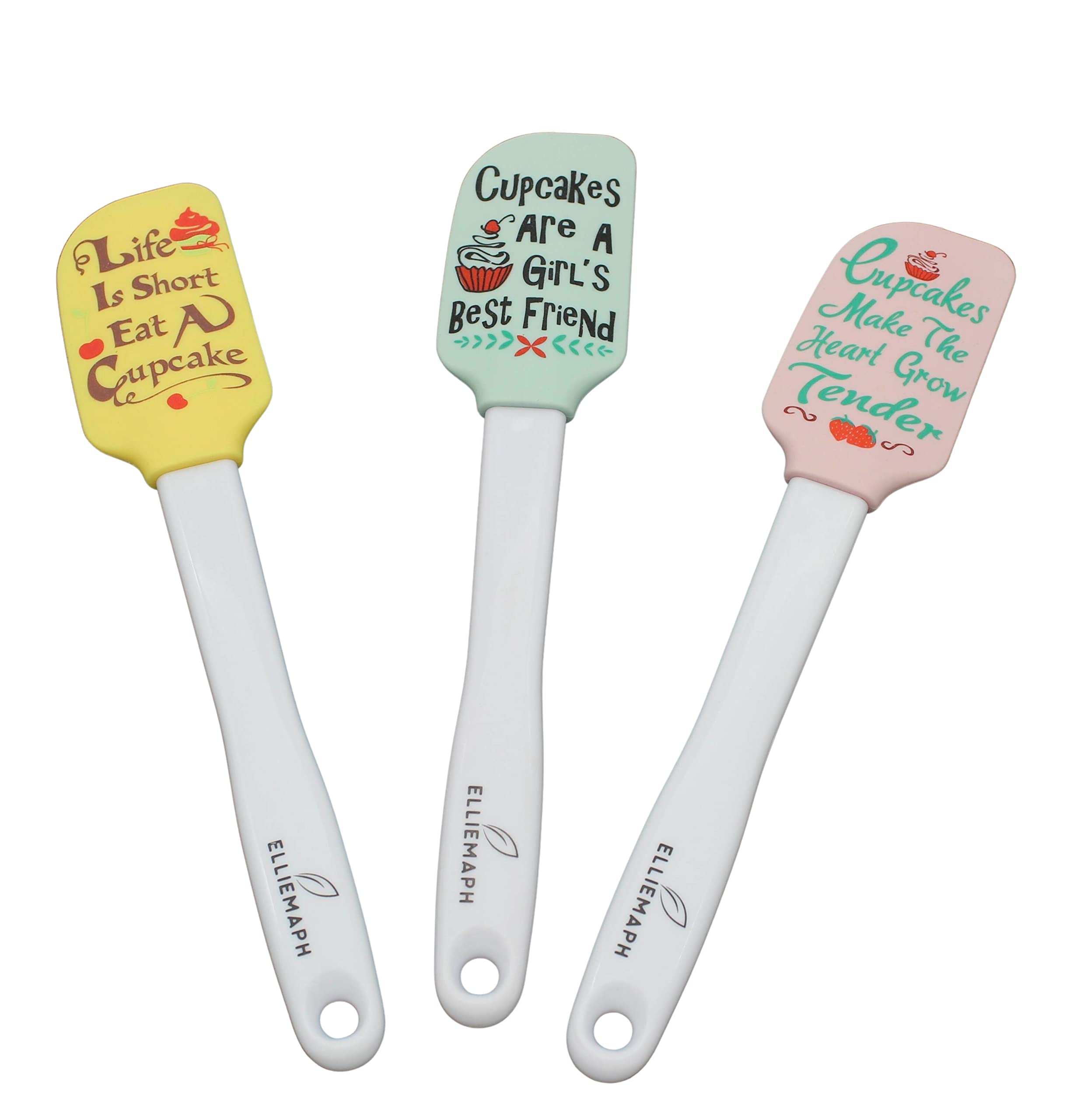 Silicone spatula kitchen gift set