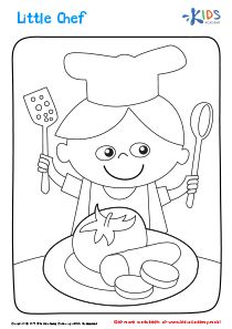Printable coloring page