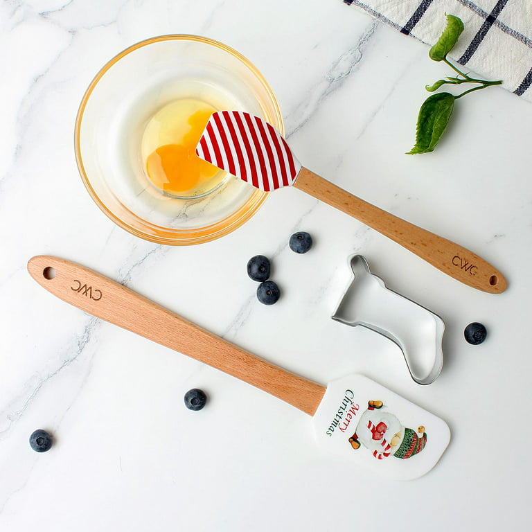 Cook with color piece spatula cookie cutter â stocking