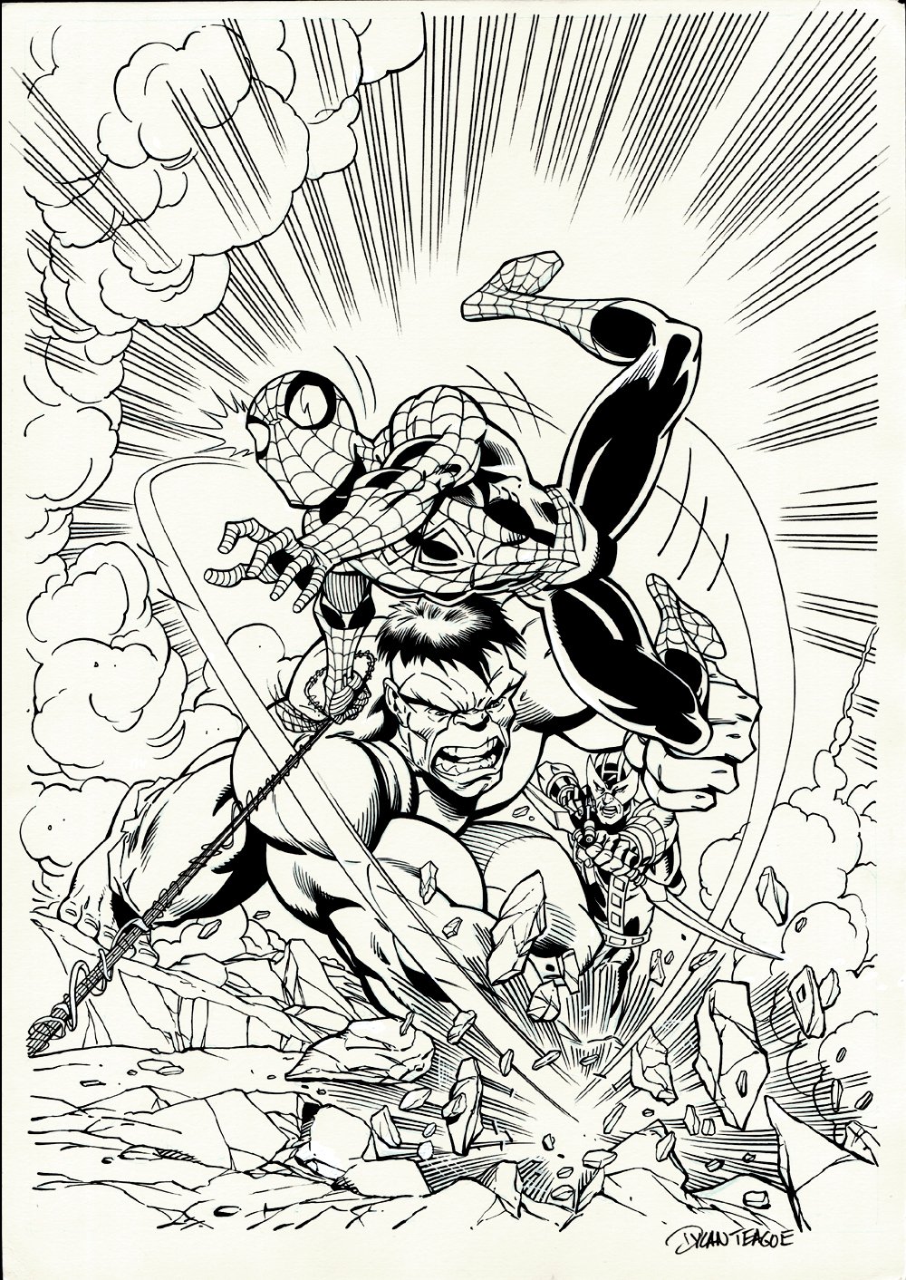 Spectacular spider