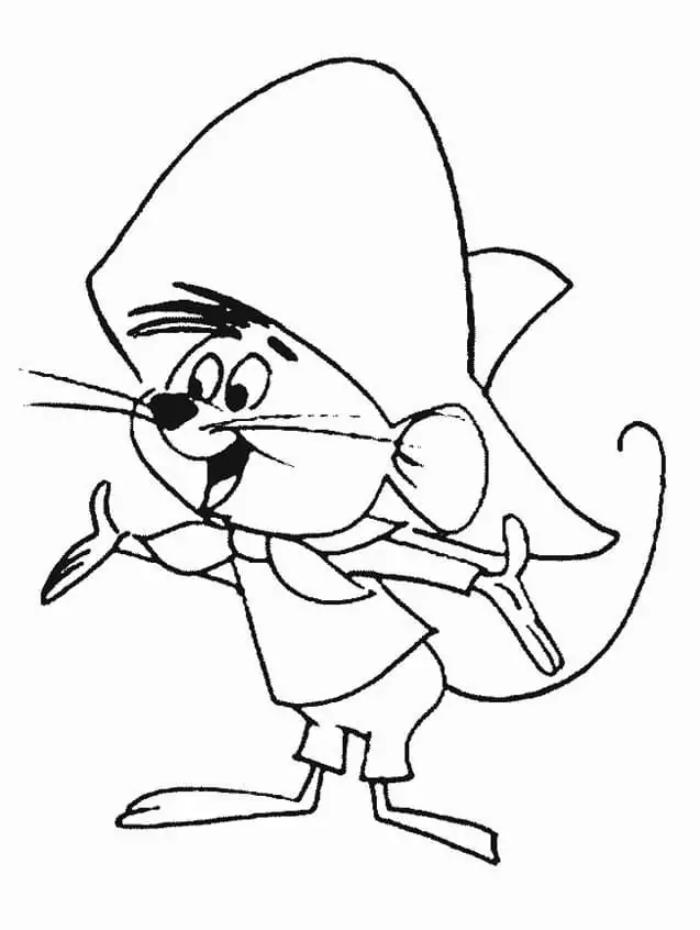 Speedy gonzales malvorlagen