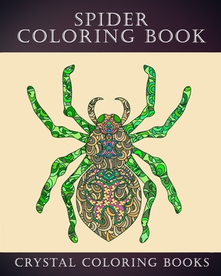 Spider coloring book doodle style spider design coloring pages a great gift for anyone in your life that loves spiders or arachnids re animals paperback murder by the book