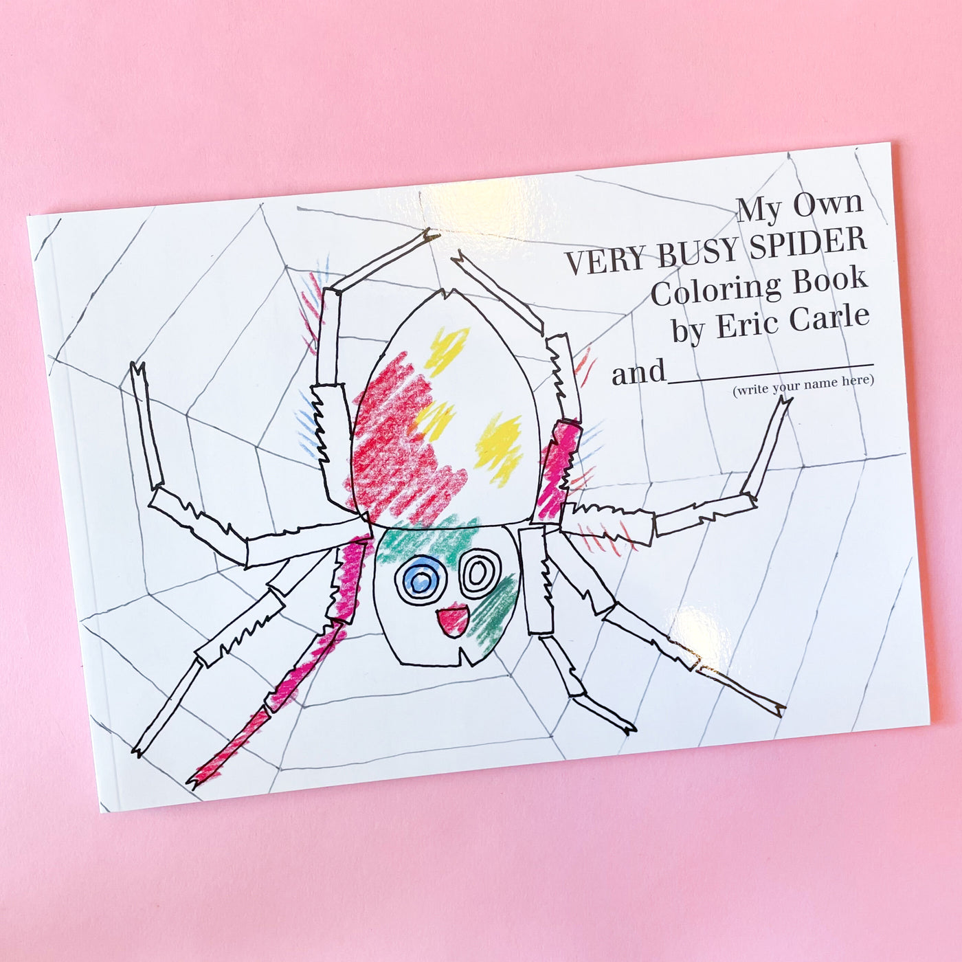 My own very busy spider coloring book coloring book by eric rle â collage collage