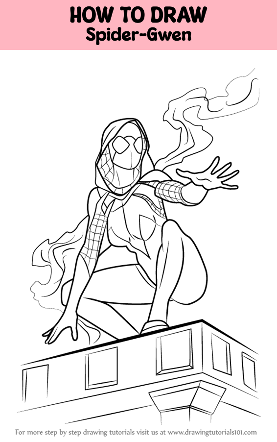How to draw spider