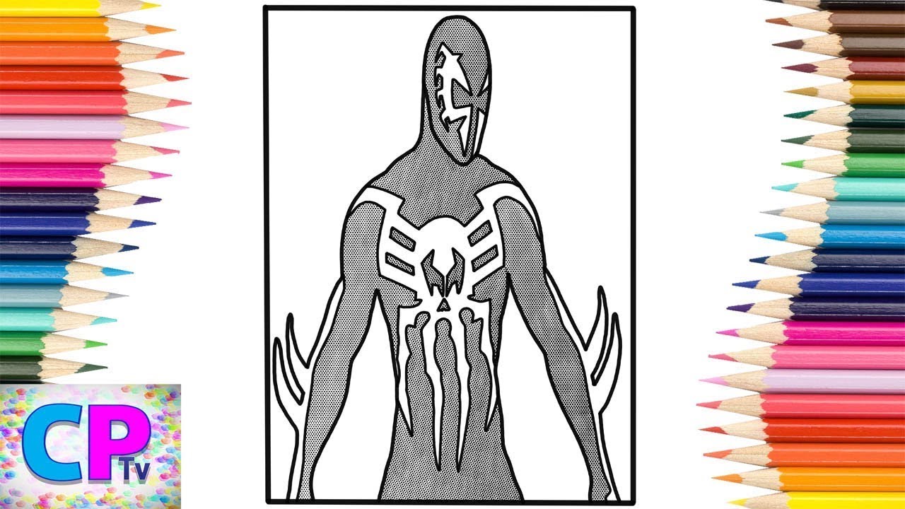 Spideran coloring pagessideran fro the futurearin hoxha caravn