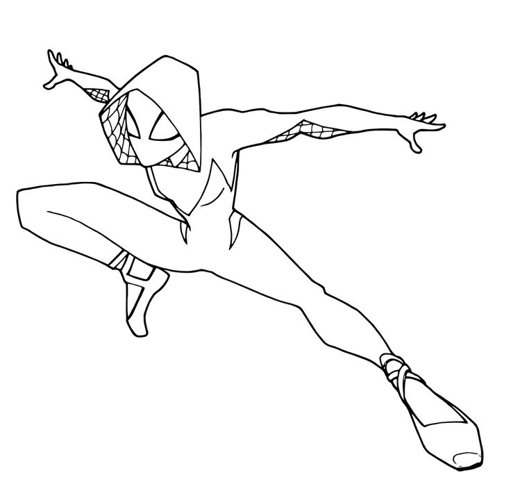Spider man into the spider verse gwen coloring page coloriage spider gwen coloriage spiderman