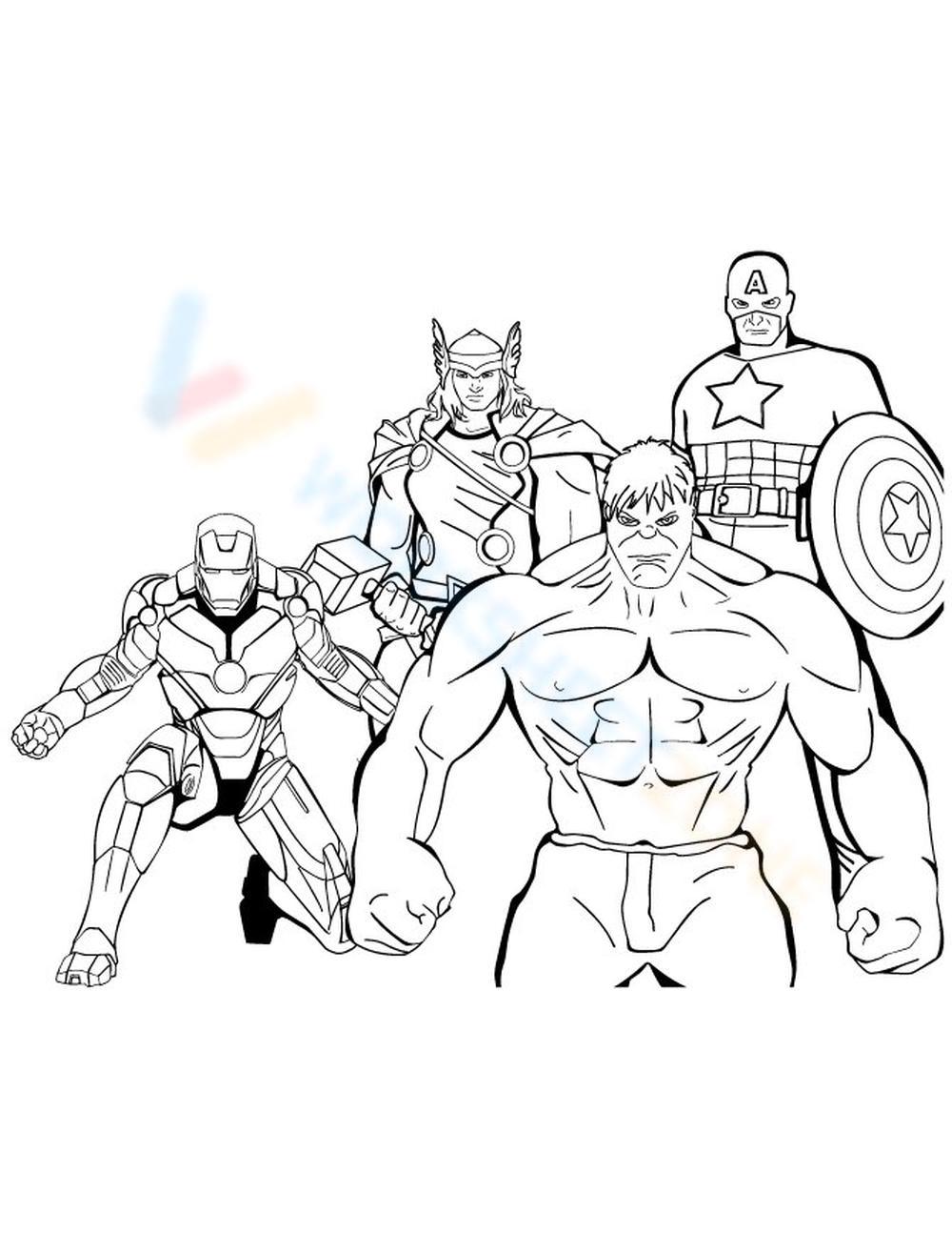 Free printable iron man coloring pages for kids