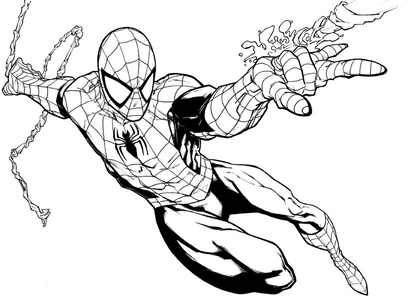 Desenhos originais homem aranha desenho coisas para desenhar