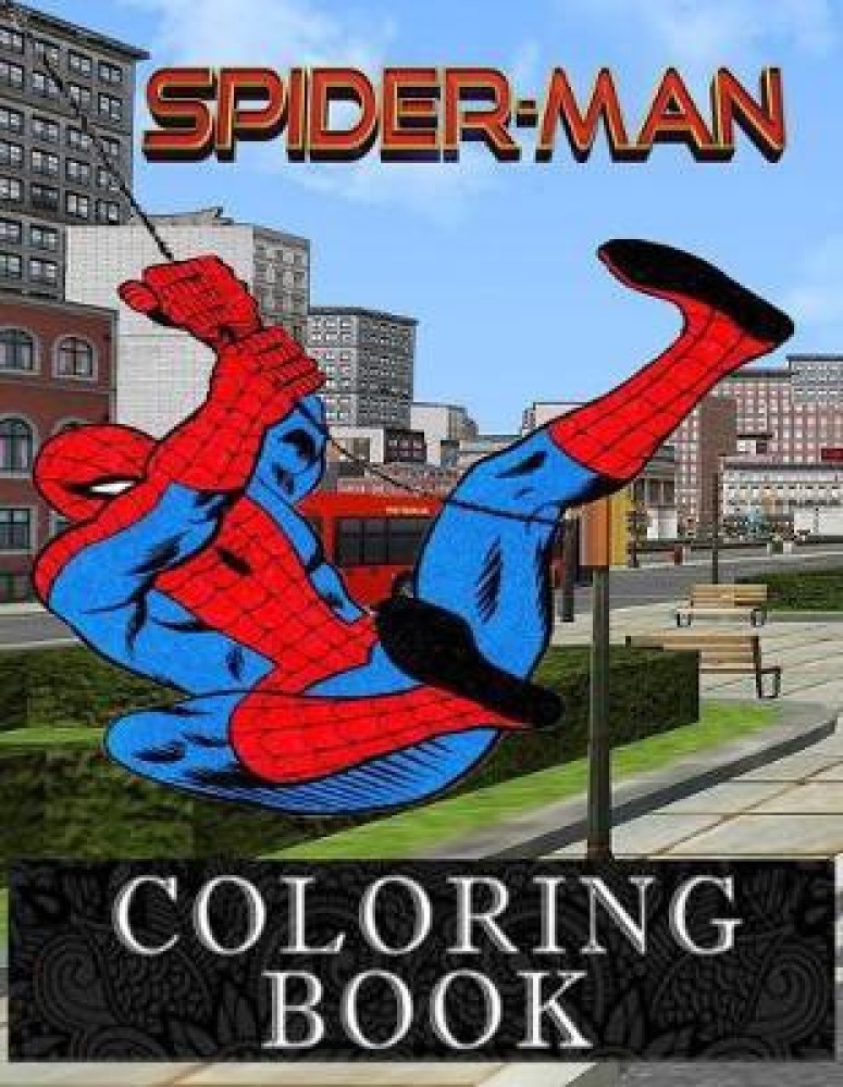 Buy spiderman coloring book by kdp rcoz at low price in india