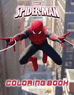 Spiderman coloring book amazing images to color for fans of spiderman ages
