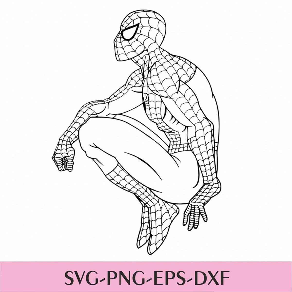 Spiderman svg spider