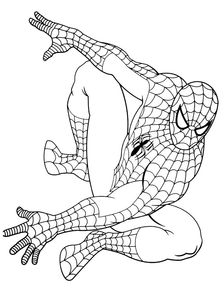 Spiderman coloring pages for kids spiderman coloring superhero coloring pages avengers coloring pages