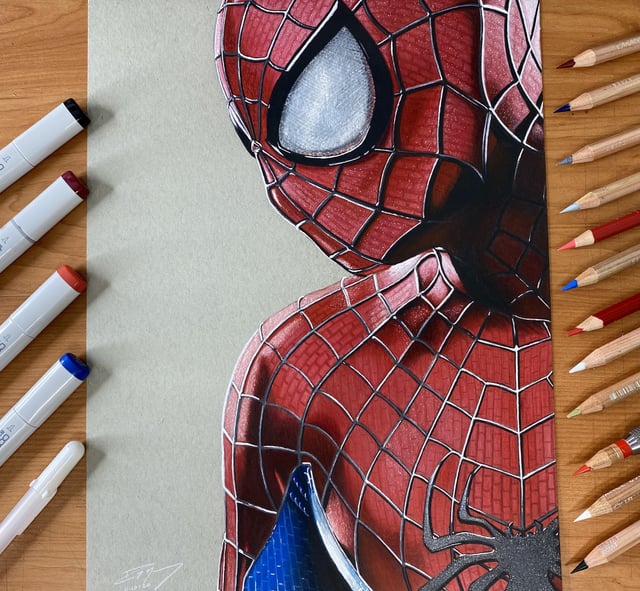 Hyper realistic spider