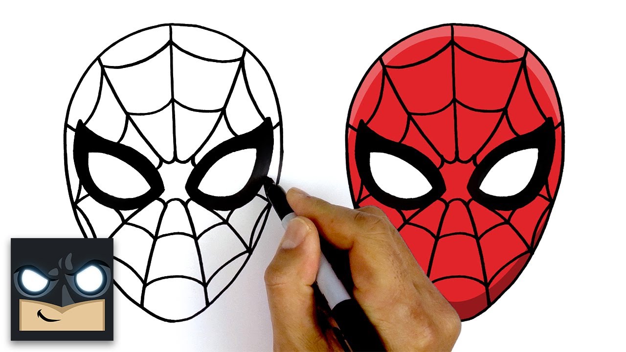 How to draw spider