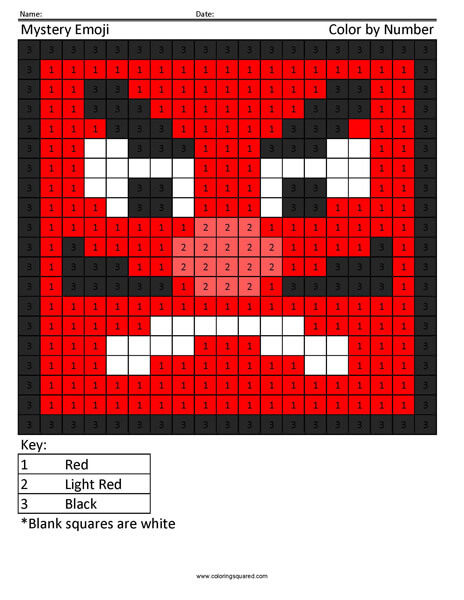 Square emoji