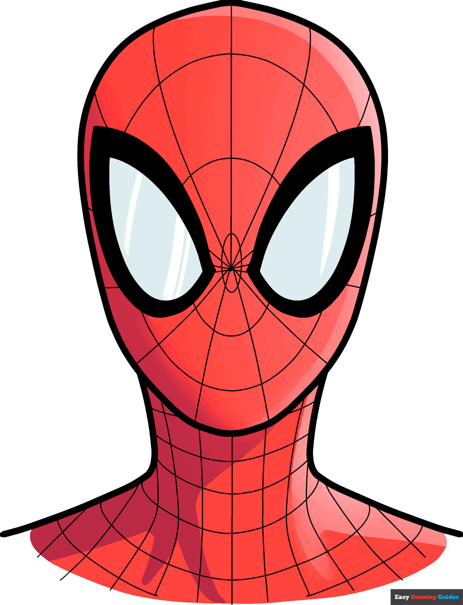 How to draw spider