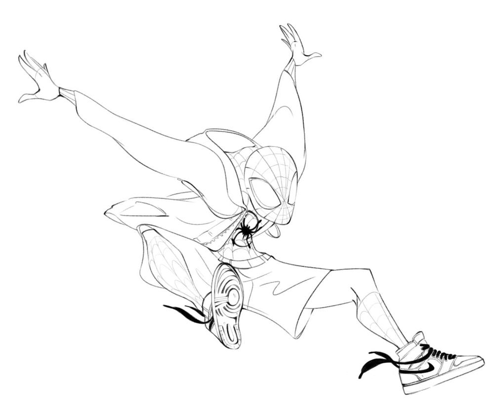 Grade miles morales coloring pages worksheets