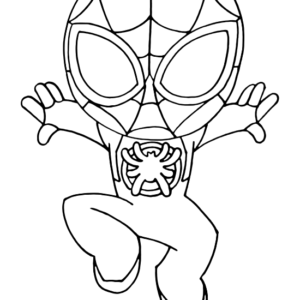 Miles morales coloring pages printable for free download