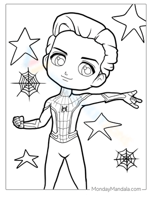 Free printable spiderman coloring pages for kids