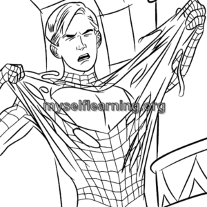 Spiderman coloring sheet archives