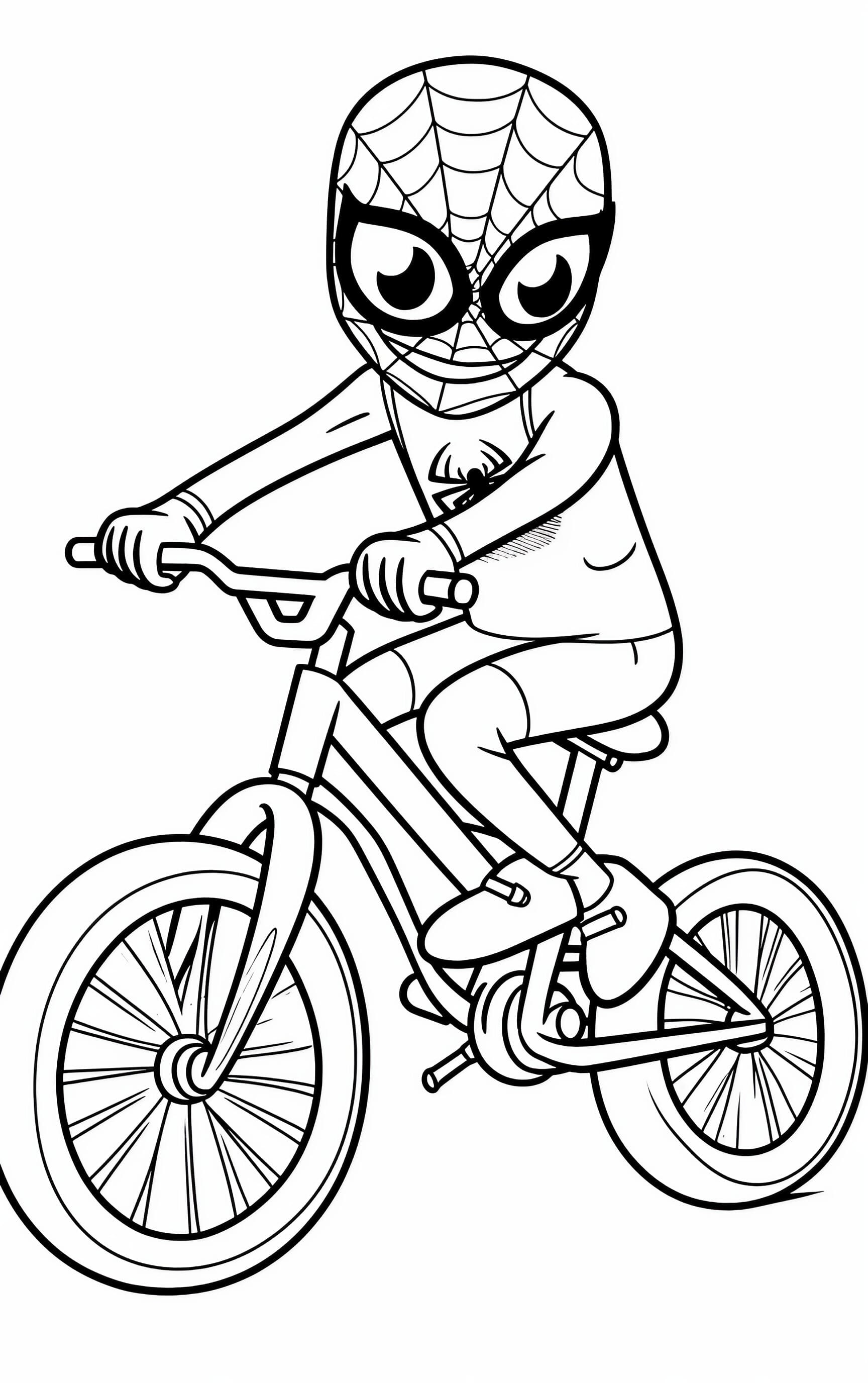 Spiderman coloring pages for free printable