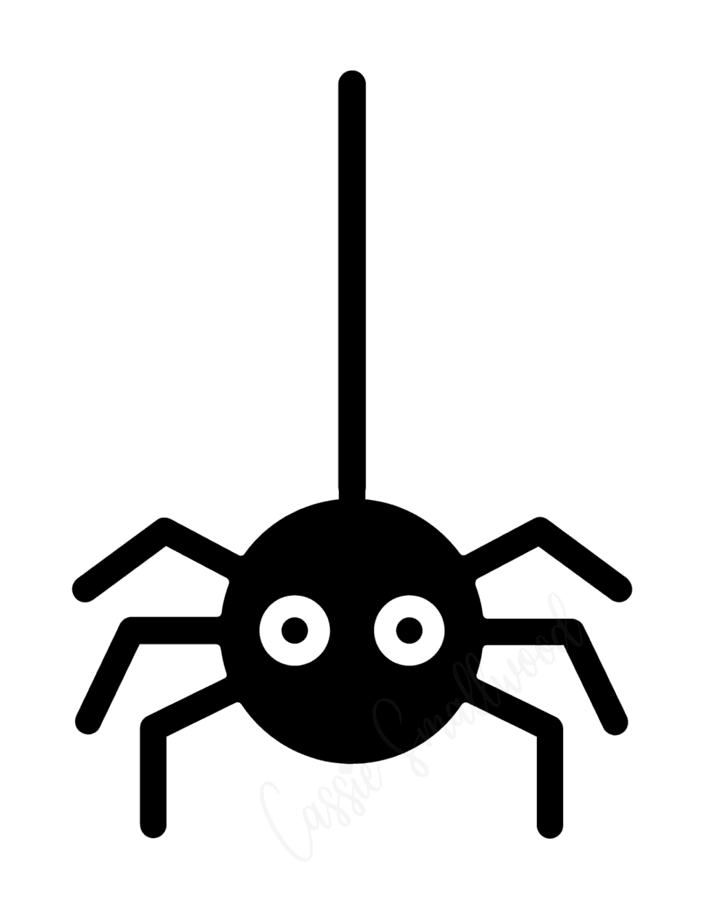 Free printable spider templates