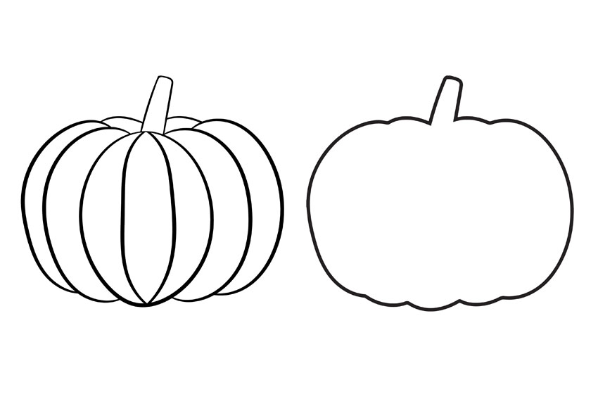 Pumpkin template free printable pumpkin outlines