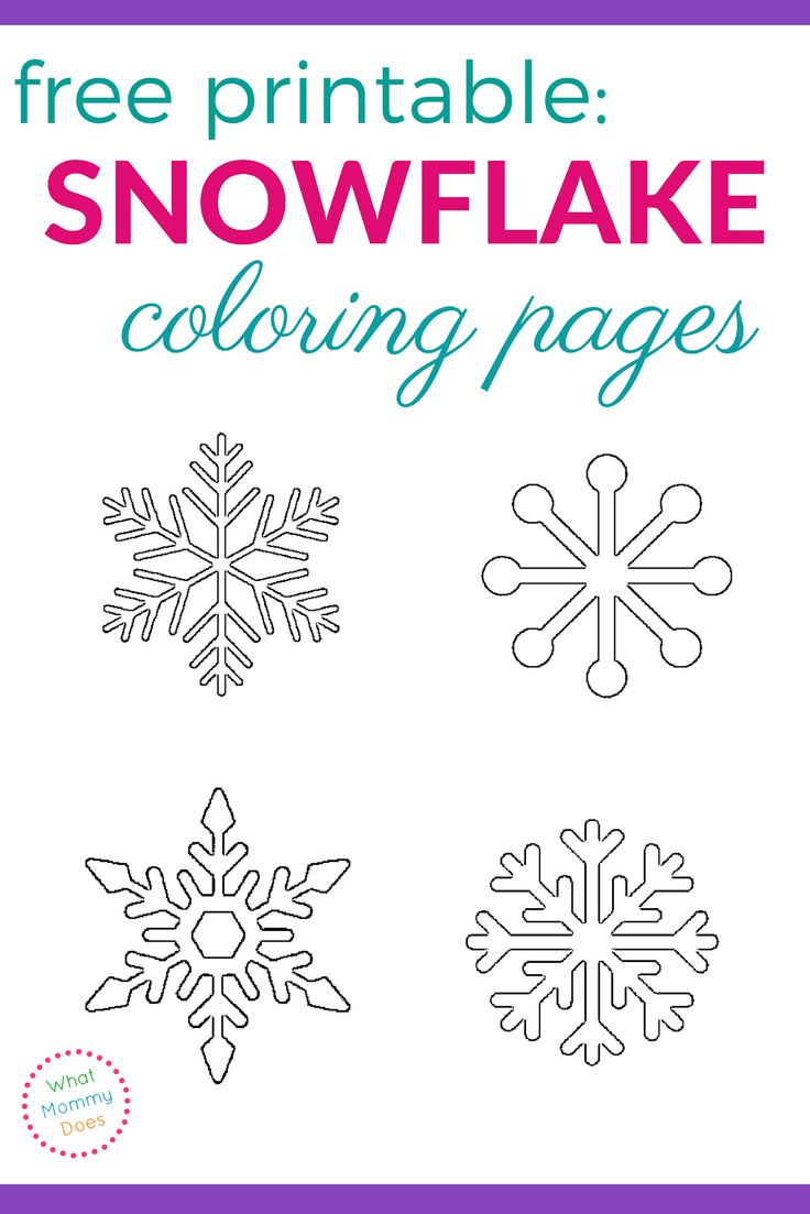 Free printable snowflake coloring pages to print out snowflake coloring pages free printable coloring pages printable snowflake template