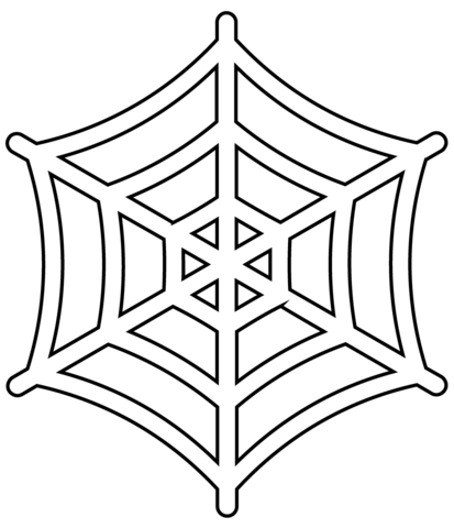 Spider web emoji coloring page free printable coloring pages