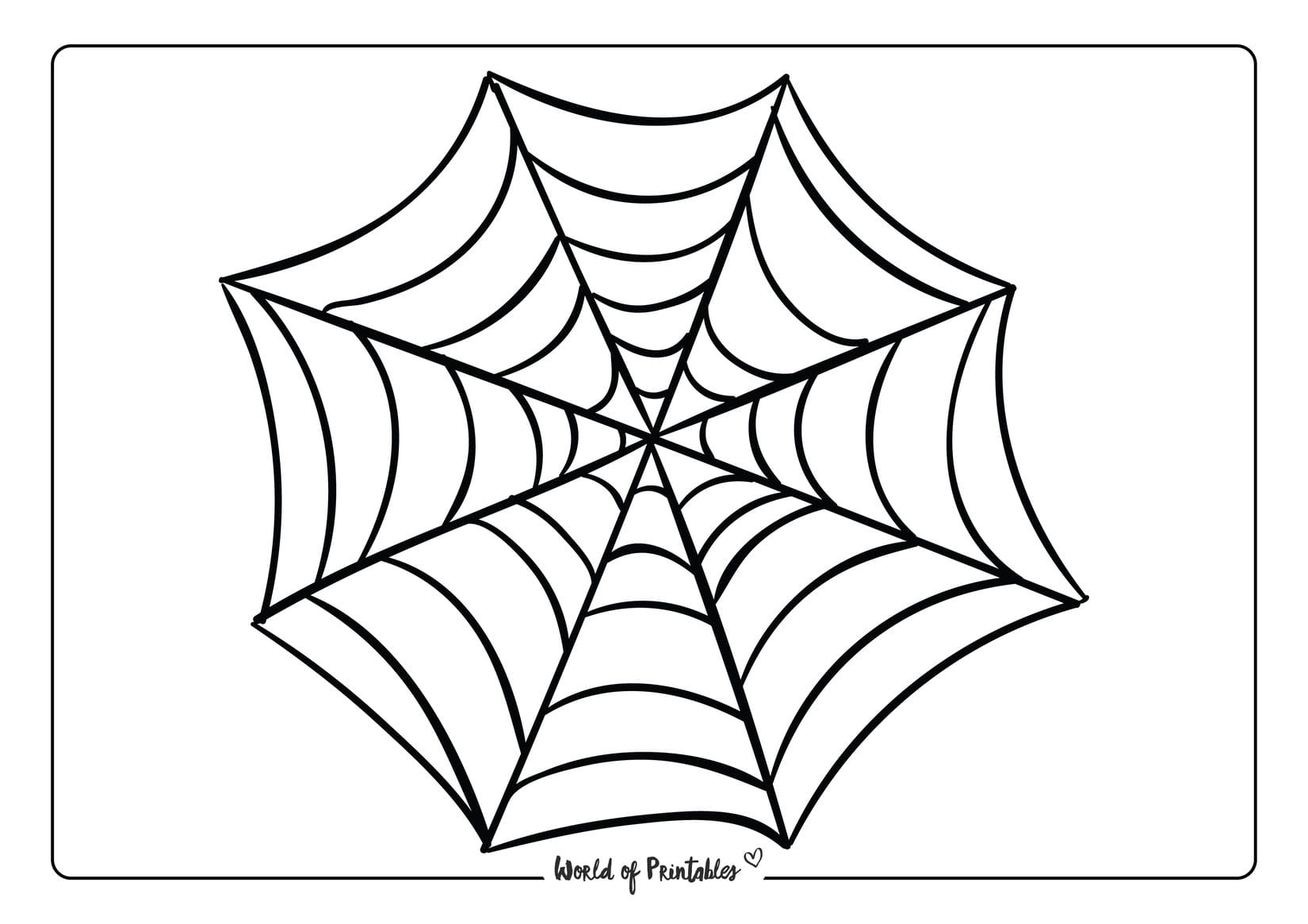 Spiderweb printables