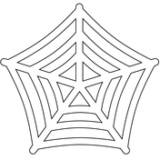 Spider web coloring page free printable coloring pages