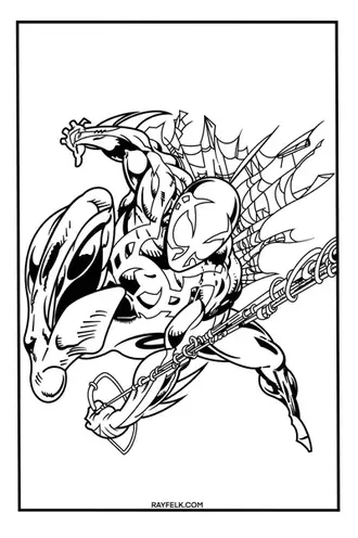 Spiderman coloring pages