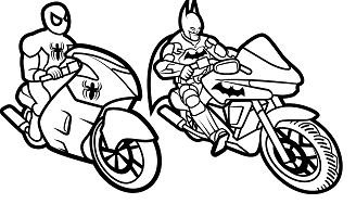 Batman coloring pages printable for free download