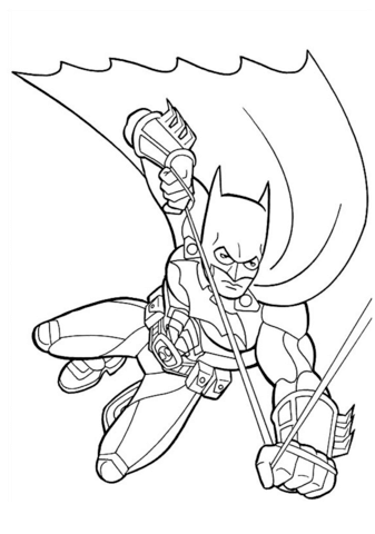 Batman coloring page free printable coloring pages