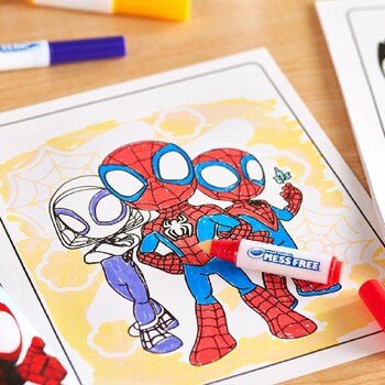 Spidey and his amazing friends coloring pages printable coloring book for kids