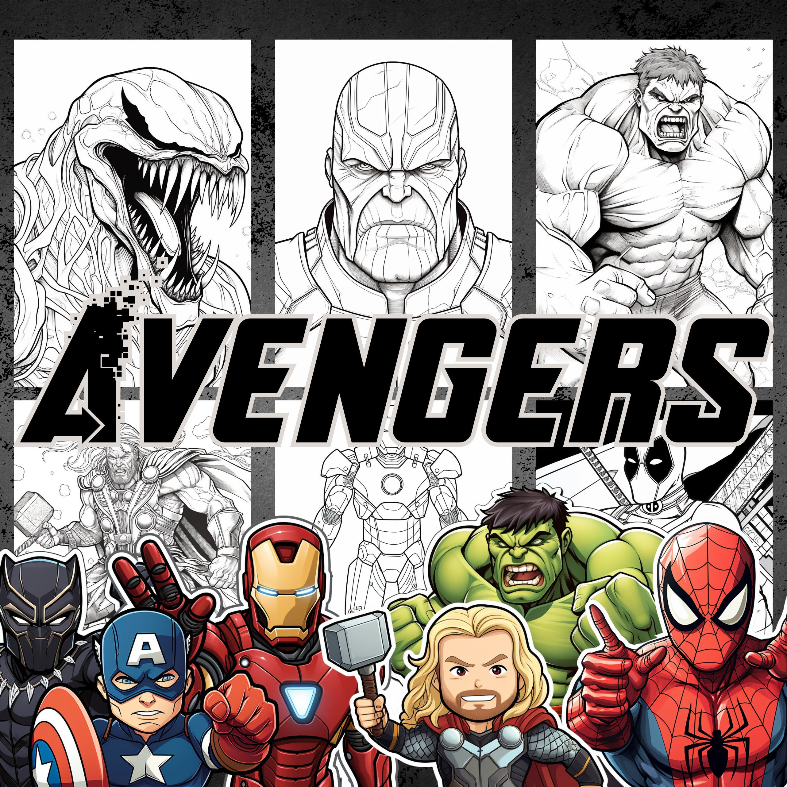 Hulk coloring pages