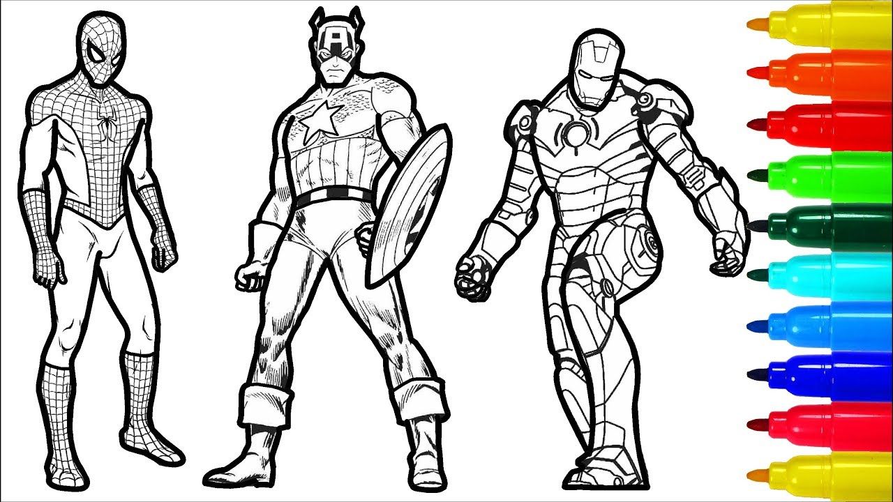 Superman coloring page spiderman iron man captain america wolverine superman coloring pages