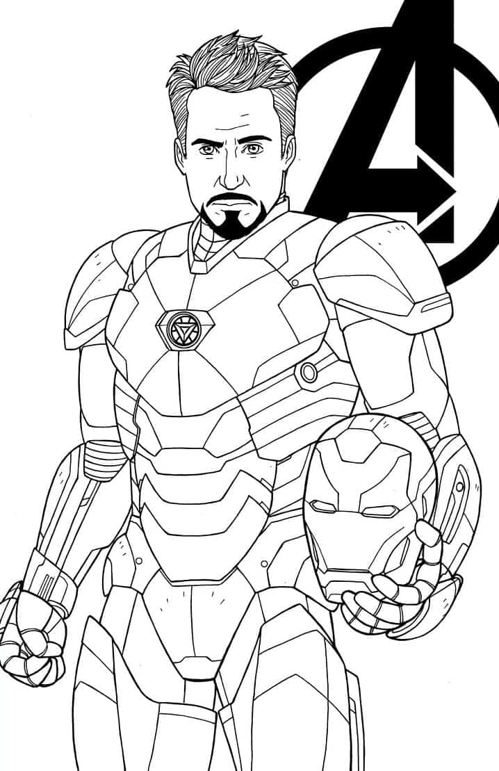 Avengers coloring pages for free