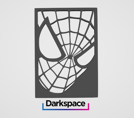 Stl file spiderman wall art frameãd printable model to downloadãcults